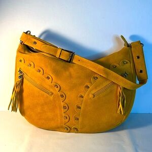 The Find Suede Leather Bag